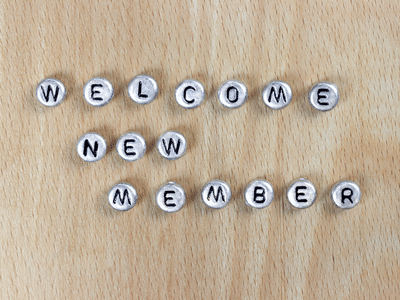 Welcome new member