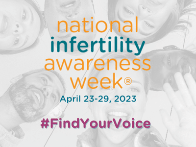 2023 National Infertility Awareness Week #FindYourVoice