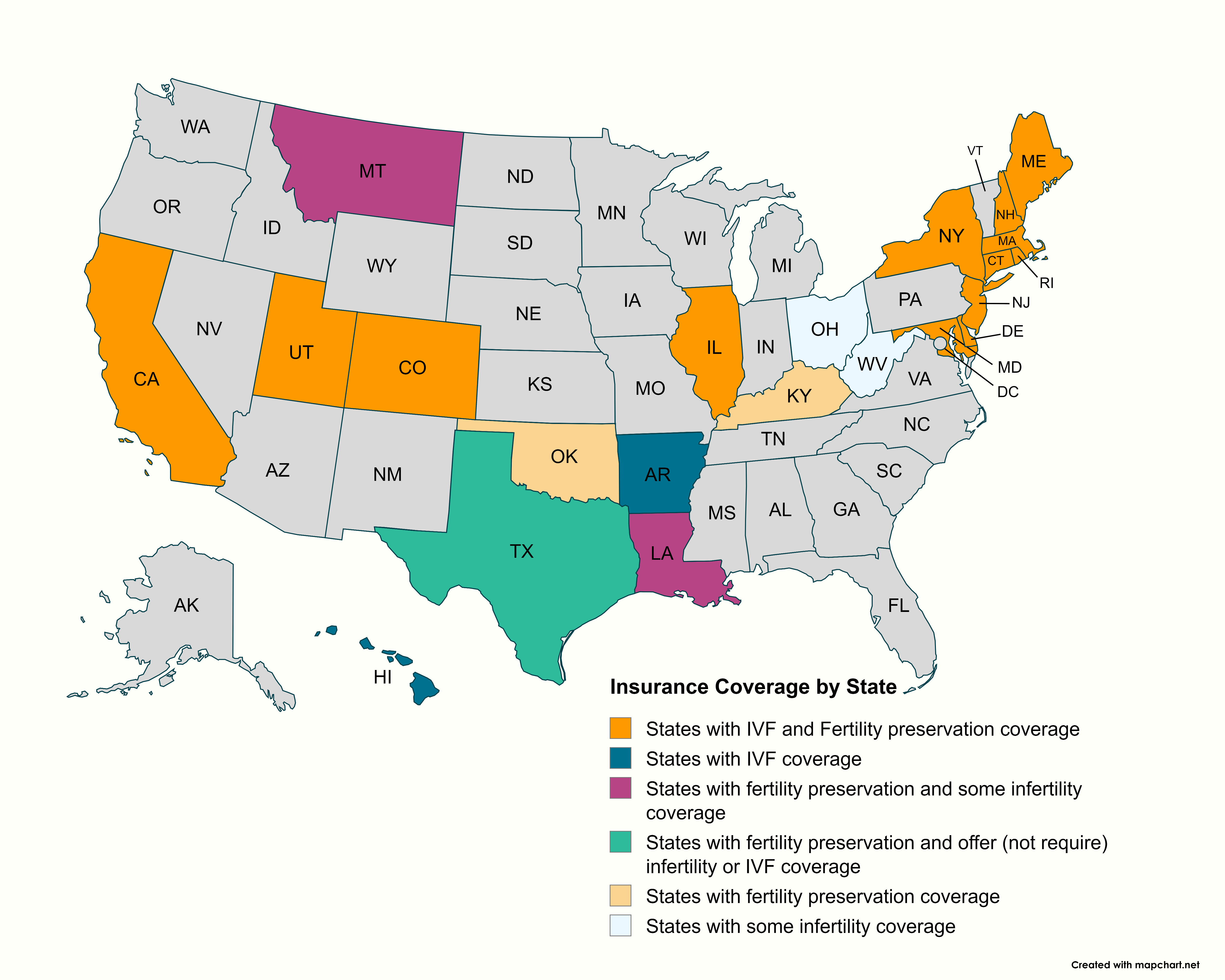 Insurance Coverage By State (1) Insurance Coverage By State (1)