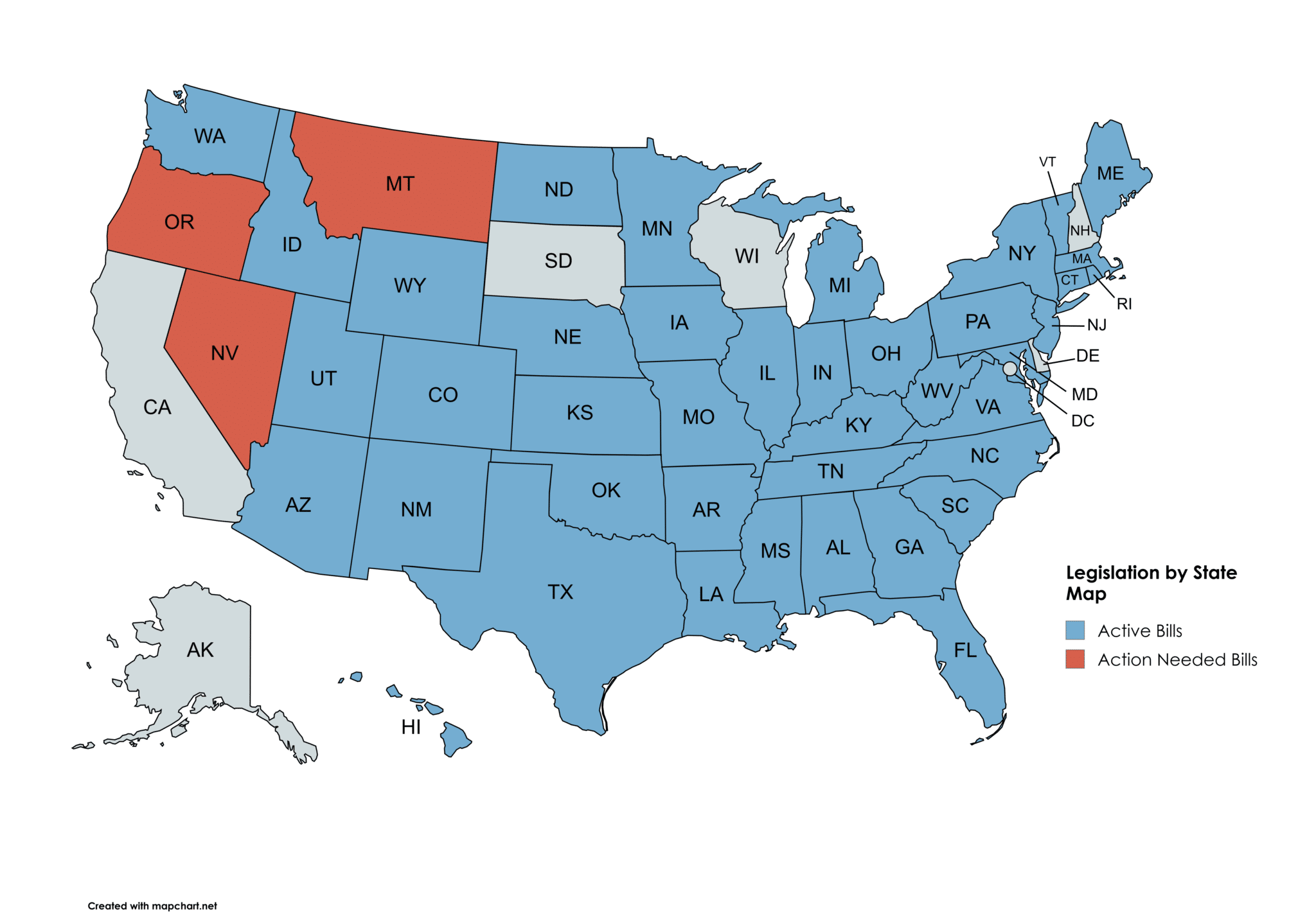 Legislative Map 4/25