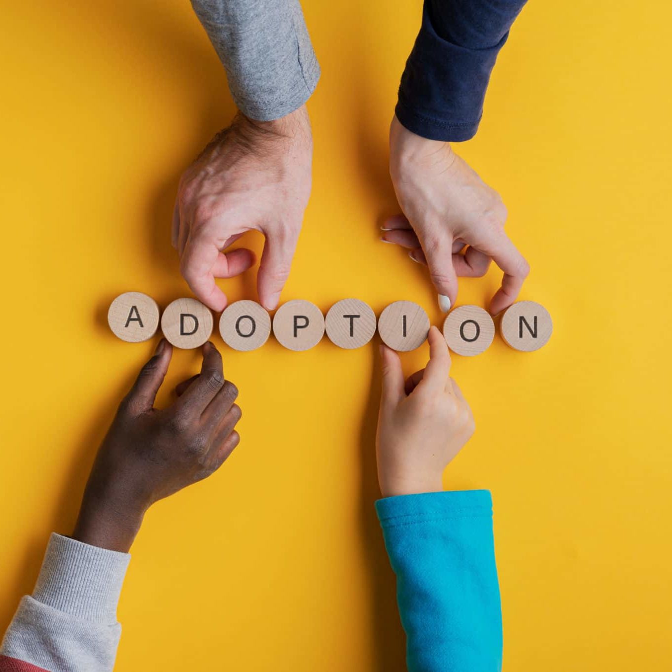 Conceptual Image Of Adoption Adoption