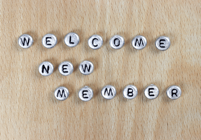 Welcome new member