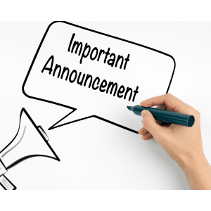 OPM Announcement Important Announcement