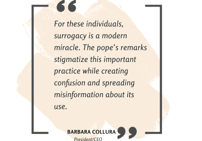 Barbara Collura quote about Pope statement